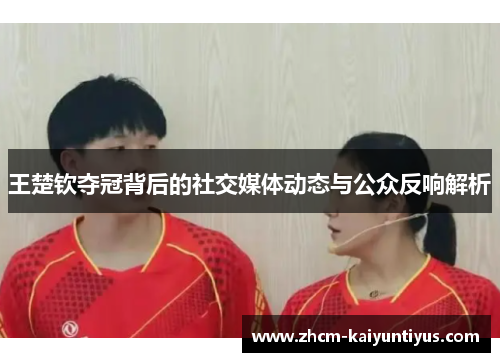 王楚钦夺冠背后的社交媒体动态与公众反响解析
